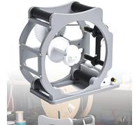 Electric Filament Respooler with Smart Start-Stop, Universal Wire Rewinder for 3D Printing and Welding Applications