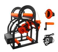 Electric Filament Rewinder with Adjustable Handle, Essential Tool for 3D Printing Enthusiasts