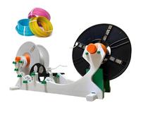 Electric Filament Rewinder with Intelligent Positioning for Uniform Winding, Ideal for 3D Printing Enthusiasts and Professionals