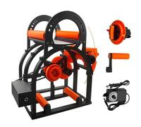 Electric Filament Spool Rewinder, Adjustable Speed Removable Design for Universal Wire Spools 3D Printer