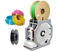 Electric Filament Spool Winder for 1kg Spools, Prevents Tangling and Ensures Neat Wrapping in 3D Printing and Industrial Applications