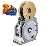 Electric Filament Spool Winder with Smart Start/Stop Function for Neat Uniform Winding to Prevent Tangling