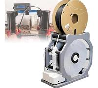 Electric Filament Winder, Automatic Spool Rewinder for 3D Printing, Adjustable Tension & Direction, Supports ≤4mm Solder Wire, Yarn, Thread, Includes Empty Spool