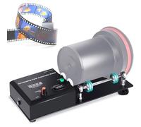 Electric Film Processor, Automatic Darkroom Machine with 4 Preset Programs, 1-30min Timer, 280RPM Speed for Multiple Developing Tanks