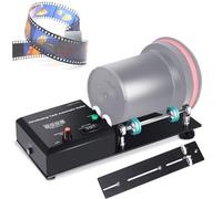 Electric Film Processor, Automatic Darkroom Processor with 4 Preset Programs, Adjustable Speed 20-280RPM, Timer & Extension Rod for Developing Tanks