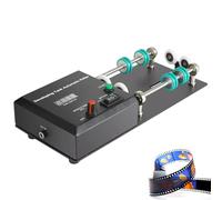 Electric Film Processor Machine, Automatic Darkroom Film Developer with Timer, 4 Preset Programs, Adjustable Speed, for Various Developing Tanks