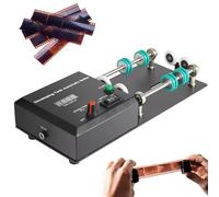 Electric Film Processor Machine, Darkroom Film Developing Machine, Timer & Adjustable Speed, Expandable To 38cm Long Tumblers, Positioning Casters, Steel Body, For Tanks