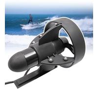 Electric Fin for Longboard Surfboard - 12V Rechargeable Motor with Remote Control, Stand Up Paddle Board Push Fin, Power