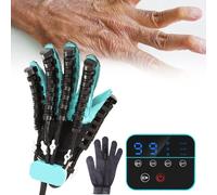 Electric Finger Rehabilitation,Gloves for Hand Therapy,Five Finger Flexion Extension Exercise,Robot Gloves for Wholesale (RIGHT XL)
