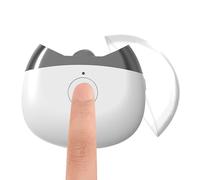 Electric Fingernail Clippers,Low-Noise LED Lighted Tool - Electric Nail Clippers for Seniors | for Boys Girls Adults Elderly All Ages Home Salon Travel Dorm Road Trip Commuting