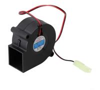 Electric Fire Fan Motor, 24V DC Brushless Replacement Unit for Fireplace Stove Heating Cooling, Quiet Operation for Home Use