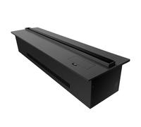 Electric Fireplace Stove - Water Vapor 3D Flame with Heating Function, Stainless Steel Design for Living Room and Hotel, Ultra-thin Atomized Fireplace