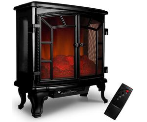 Electric Fireplace with Double Door Fireplace 2000W