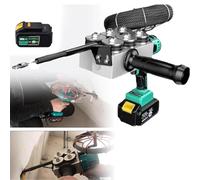Electric Fish Tape - 6 Wheel Drive, Adjustable Speed for Efficient Cable Pulling and Wire Threading