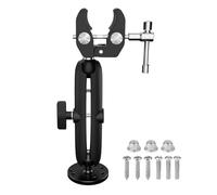Electric Fishing Motor Mounting Bracket | Aluminum Alloy Base for Trolling Engine,360 Degree Adjustable Shaft Clamp for Kayak