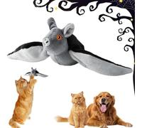 Electric Flapping Bat Toy Wild Paws Flying Bat For Cats And Dogs | Interactive Chirping Bat Dog Toy USB Charged With Detachable Washable Plush Cover