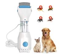 Electric Flea Comb for Dogs & Cats, Flea Comb for Small & Large Dogs Cats Pets, Anti Fleas & Ticks, with 3 Filter Bags