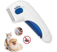 Electric Flea & Lice Comb for Dogs & Cats - Chemical-Free, Safe, Gentle Flea Removal with Instant Results