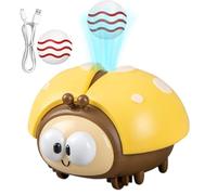 Electric Floating Balls Toy, Ladybug Educational Toy Set, Usb Rechargeable Hover with 4.5 X 4 Inches Size, Interactive Learning Ball for Preschool, Classroom, Travels, Kids, Christmas, Red Yellow