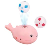 Electric Floating Blow Pipe Ball Toy, Whale Blowing Ball Interactive Toy for Cat, Teasing Bauble with 2 Bolus, Bladeless Design Motion Activated Whale Blower, for Indoor Cats Playing, Rechargeable