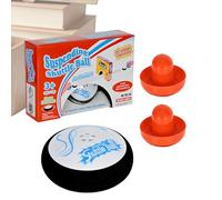Electric Floating Puck - Interactive Battery Powered | Floating Hockey Pucks with 2 Red Sliders for Home, Office, School, Party, Camping, Picnic, Adults,