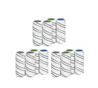 Electric Floor Roller Brush,Compatible for Karcher,Fc5 Fc7 Fc3 Fc3D Cleaner Accessories Robot Vacuum Cleaner Replacement Parts(12pcs Gray)