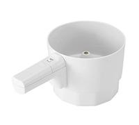 Electric Flour Sifter, Handheld Kitchen Baking Tool, White Plastic with Battery Operated Design - Easy One - Hand Use, Time Saving Convenience, Ideal for Pastry and Cooking