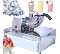 Electric Fluffy Snow Cone Maker, 200kg/H Commercial Ice Crusher Shaved Ice Machine for Party Activities, Family Gatherings