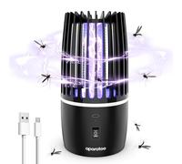 Electric Fly Catcher, Portable Bug Zapper, 4000mAh Rechargeable Mosquito Killer, 2 in 1 Killer with UV Lamp And Lighting Lamp,360° Attract Zap Flying Insect For Indoor Outdoor, Backyard Camping