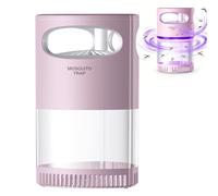 Electric Fly Killer for the Home, USB Powered Indoor Fly Zapper with UV Light, Spring Summer Portable Mosquito Killers Lamp for Indoor Outdoor, Bedroom, Garden, Camping, Kitchen (A-Pink, A01-1PC)