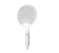 Electric Fly Swatter - Foldable | USB Rechargeable 3000 Volt Zapper Racket for Outdoor, Indoor, Travel, Kitchen, Home, Insect Killer, Mosquito Killer, Pest Killer
