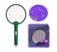 Electric Fly Swatter, USB Rechargeable Fly Bug-Zapper Racket, Mosquito Insect Wasp Killer Trap MosquitoKiller, UV Mosquito Bug Zapper,Pest Control
