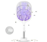 Electric Fly Zapper 4000V, 2-in-1 USB Type-C Rechargeable & UV Light Trap