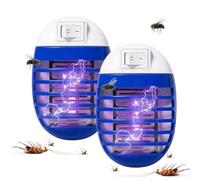 Electric Fly Zapper, Fruit Fly Traps with Uv Light, High Powered Flys Catcher, Plug in Mosqiuto Trap for Home Indoor
