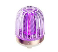 Electric Fly Zapper USB C Rechargeable Mosquito Killer Lamp | Ultra Quiet Bug Zapper with Multi-Spectral UV Light, CO2 & Body Heat Simulation | Child-Safe Grid Insect Fly Catcher for Home, Garden