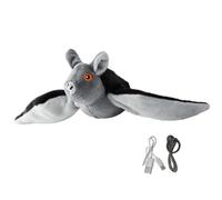 Electric Flying Bat Interactive Pet Toy, Squeaky Realistic Wing Toy for Pets Soft Safe Material with Squeaky Sound, Lifelike Bird Mimic Effects,relieve Pets Boredom and Increase Daily Activity. (1Pcs)