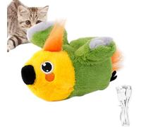 Electric Flying Birds for Cats, Flying Birds Automatic Banging Cat Toy, Interactive Cat Toy Plush Material for Big Cats, Small Cats