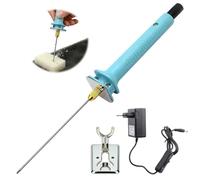 Electric Foam Cutter, 10CM Hot Wire Foam Cutter, 100-240V/27W Polystyrene Cutter for Polystyrene Carving, Hole Digging, Detail Handling, DIY Crafts, Model Making