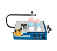 Electric Foam Cutting Machine, Hot Wire Cutter with Foot Pedal, Adjustable Cutting Height 140mm and 0-90° Angle for Precision Foam Crafting