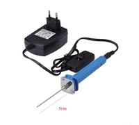 Electric Foam Cutting Pen 15W Hot Wire Styrofoam Cutter with Stainless Steel Heating Tip, Fast Heating 200°C in 10s, AC110-240V Thermal K(for EU 5CM)