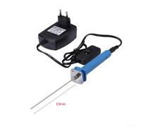 Electric Foam Cutting Pen 15W Hot Wire Styrofoam Cutter with Stainless Steel Heating Tip, Fast Heating 200°C in 10s, AC110-240V Thermal K(for EU 10CM)