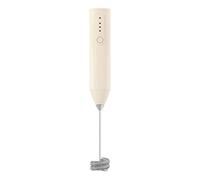 Electric Foam Frother, Portable Beverage Blender Wand, Multi Speed with Frothing Function, Powerful Drink Mixer Tool, Cappuccino Maker with Modern Style, Coffee Accessory for Home