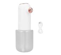 Electric Foam Maker Automatic Foaming Shampoo Dispenser 430ml Large Capacity 1200mAh Battery Safe Material for Home Pet Bathing Kitchen Cleaning (White)