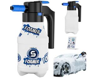Electric Foam Sprayer, 1.5L Large Capacity Rechargeable Foam Sprayer, Multi-Functional Spray Bottle for Home, Garden and Car Detailing & Washing