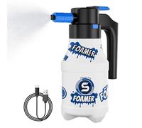 Electric Foam Sprayer - USB Rechargeable Car Washer Sprayer | Automatic Snow | Manual Design High Pressure 1.5L, Wireless Pump with Battery for Automotive Detailing, Gardening