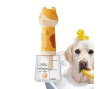 Electric Foaming Shampoo Dispenser for Dog | Cartoon Foaming Soap Dispenser,Automatic Sprayer Bath Supplies for Cat Cleaning Household Bathroom Kitchen Sink Toilet