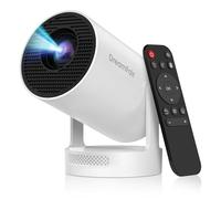 【Electric Focus】Mini Projector, Support 4K 1080P, 210 ANSI Portable Projector with WiFi and Bluetooth, Auto Keystone Correction Video Projector, Compatible with Smartphone,TV Stick,Laptop