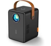 【Electric Focus】Projector with Wifi and Bluetooth, FunFlix G1 Mini Projector Support 1080P, 16000 Lumens, 4D/4P Keystone&Zoom, Portable Movie Projector 300" Screen for iOS/Android/TV Stick/PS5/HDMI
