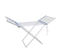 ELECTRIC FOLDING CLOTHES TOWEL AIRER DRYER WARMER RAIL WITH TIMER FUNCTION, ETW01