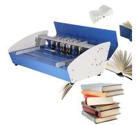 Electric Folding Machine, Paper Creasing Perforating Cutting Machine for Business Cards and Greeting Cards, Ideal for Color Printing